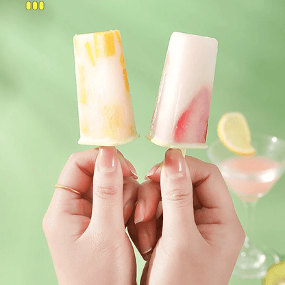 FrostyFun™ 8-Piece Reusable Ice Pop Mould Set