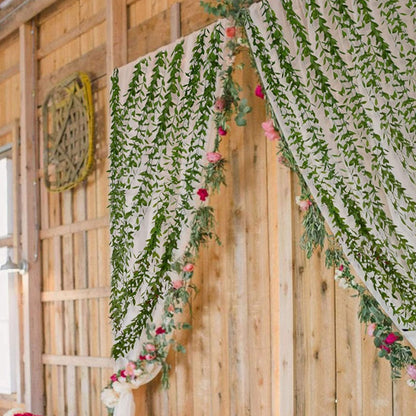 Leaf Curtain Lights | Warm White